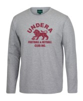 Undera Longsleeve Tee GREY MARLE  | U114 